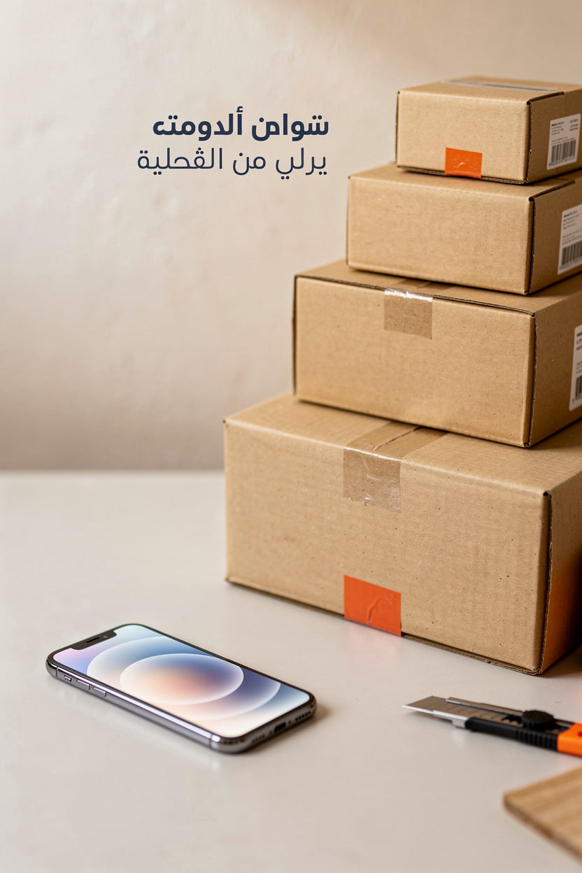 كراتين جديده لنقل الأغراض - كراتين مغلقة مع جهاز هاتف للتواصل وطلب كراتين نقل وتخزين في الكويت